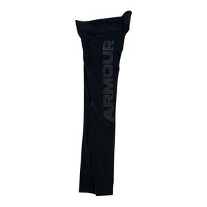 Under Armour Leggings Pants Small Heatgear Compression Black Stretch Yoga NEW